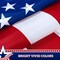 G128 2-Pack: American USA Pull Down Bunting Flag | 1.67x8 Ft | Embroidered Polyester